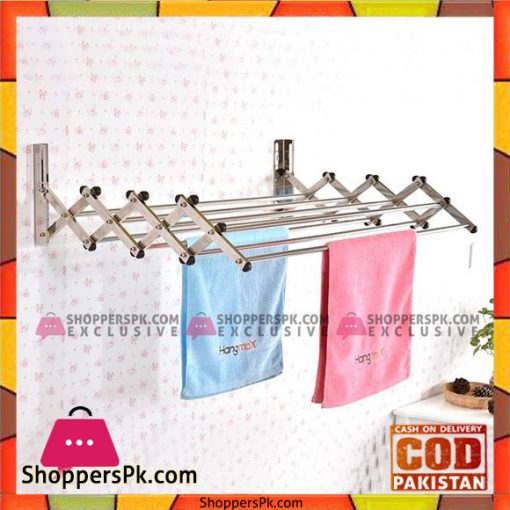 Wall Mounted Clothes Drying Rack Cloth Stand
