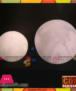 1Pcs Small 3D Printing Moon LED Night Light Lamp