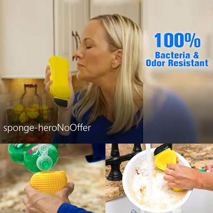 3-In-1 Silicone Sponge