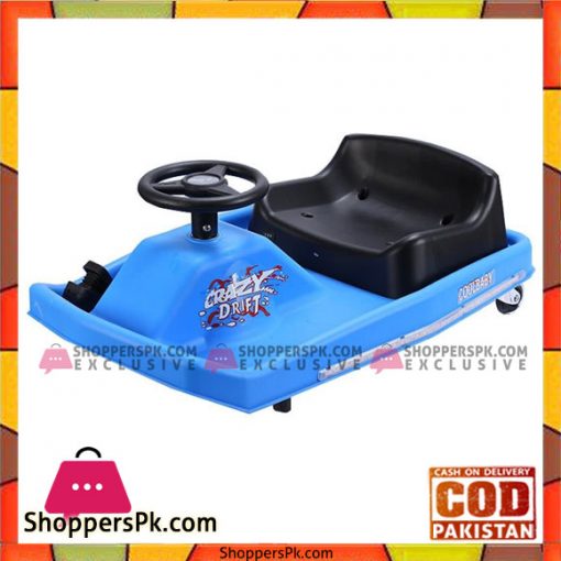 360 Electric Kids Ride On Scooter Outdoor Crazy Cart Spinning Drifting Go Cart