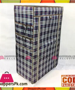 5 layer Linen Collapsible Wardrobe  (Finish Color - Multicolor) 5688
