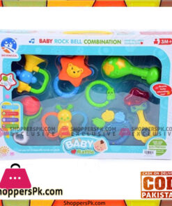 Baby Rock Bell Combination Baby Rattle