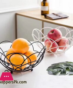Creative Simple Ironwork Fruit Basket Drained Vegetable Basket