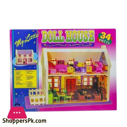 Doll House 34 Pcs