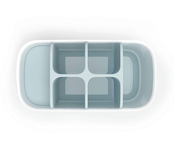 Easystore Toothbrush Holder Bathroom Storage Organizer Caddy Large