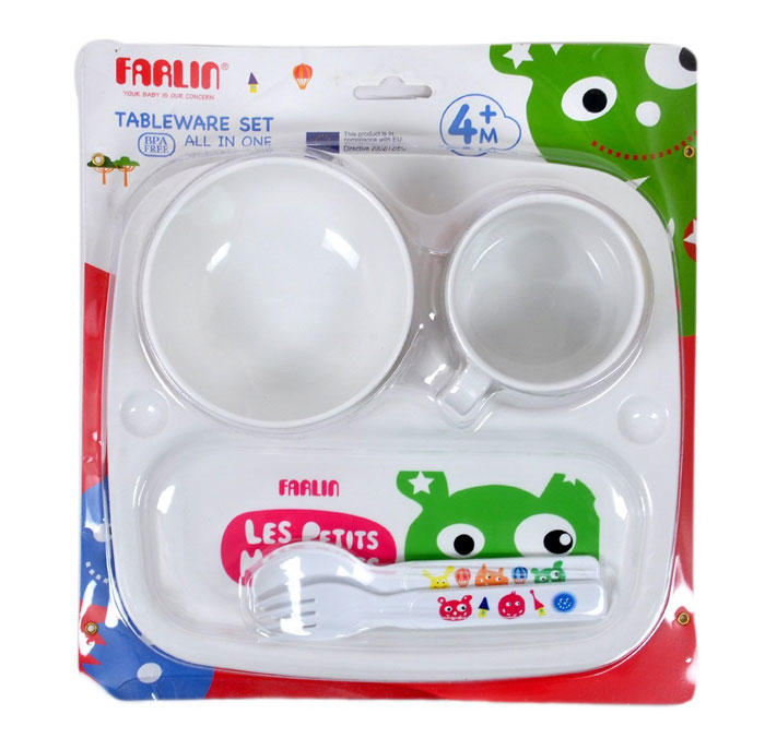 Farlin Tableware Set All in One 4+ Month
