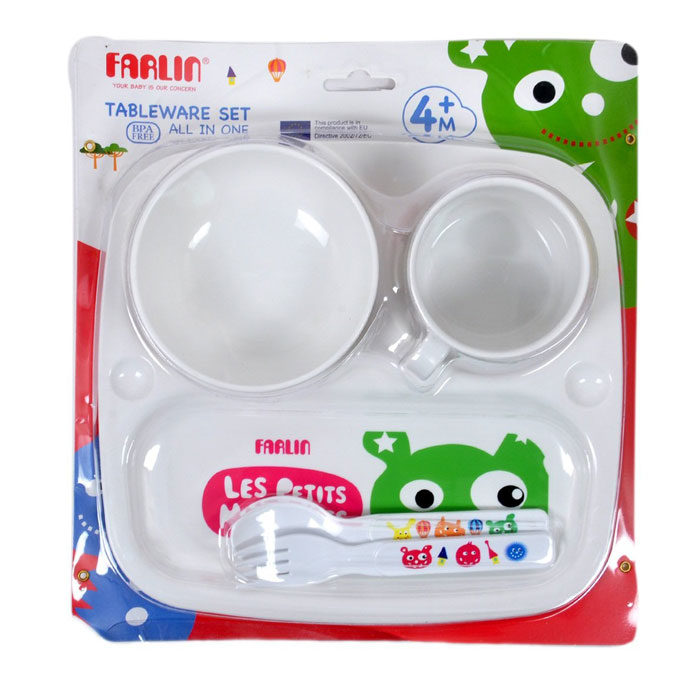 Farlin Tableware Set All In One 4+ Month
