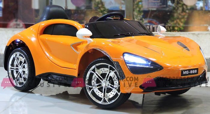 Four Wheels With Suspension Electric Toy Car 6V Double Battery And Drive Electric Toy Car