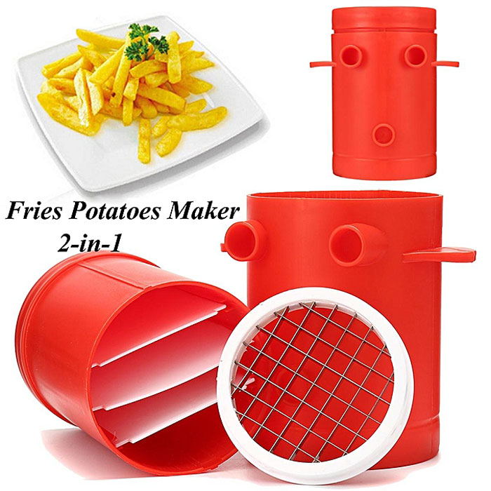 1Pcs Fries Potatoes Maker Potato Slicers French Fries Maker 5 1Pcs Fries Potatoes Maker Potato Slicers French Fries Maker