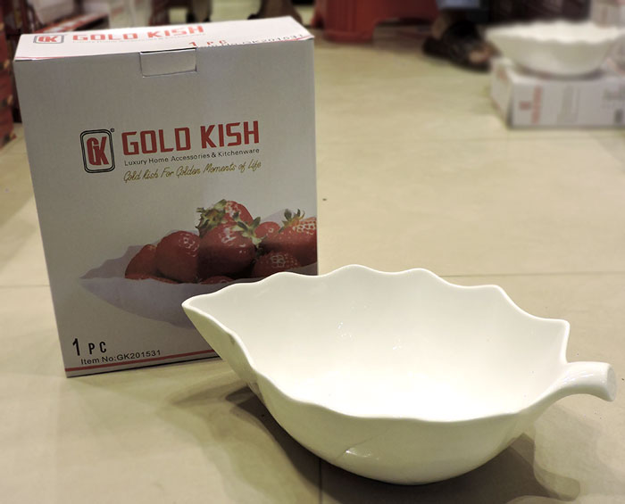 Gold Kish 1Pcs Salad Dish Big Model - Gk201531