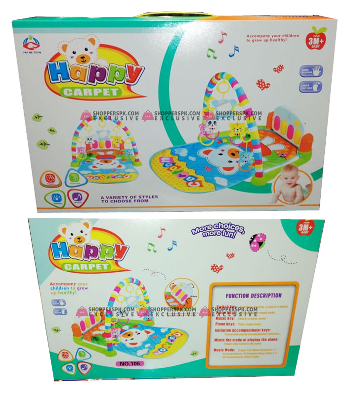 Happy Carpet Baby Piano Play Gym 105