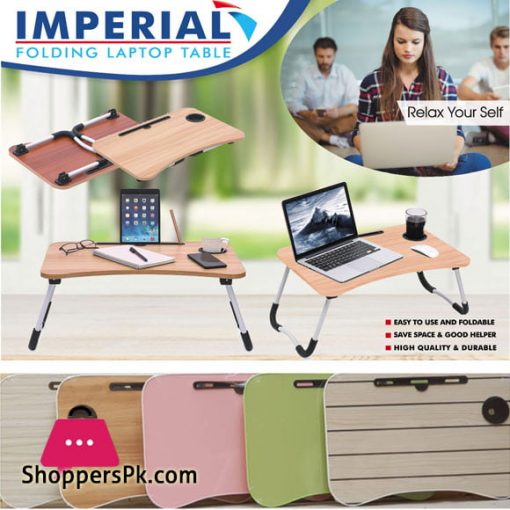 Natural Bamboo Bed Tray Table with Folding Legs Serving Breakfast in Bed Laptop Computer Tray