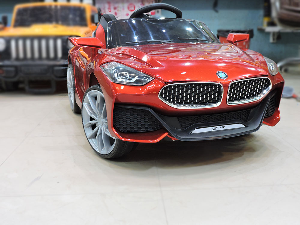 Kid'S Bmw Z4 Rechargeable Battery Operated Ride-On Swing Function Car With Remote 1 To 7 (Years) Paint Color