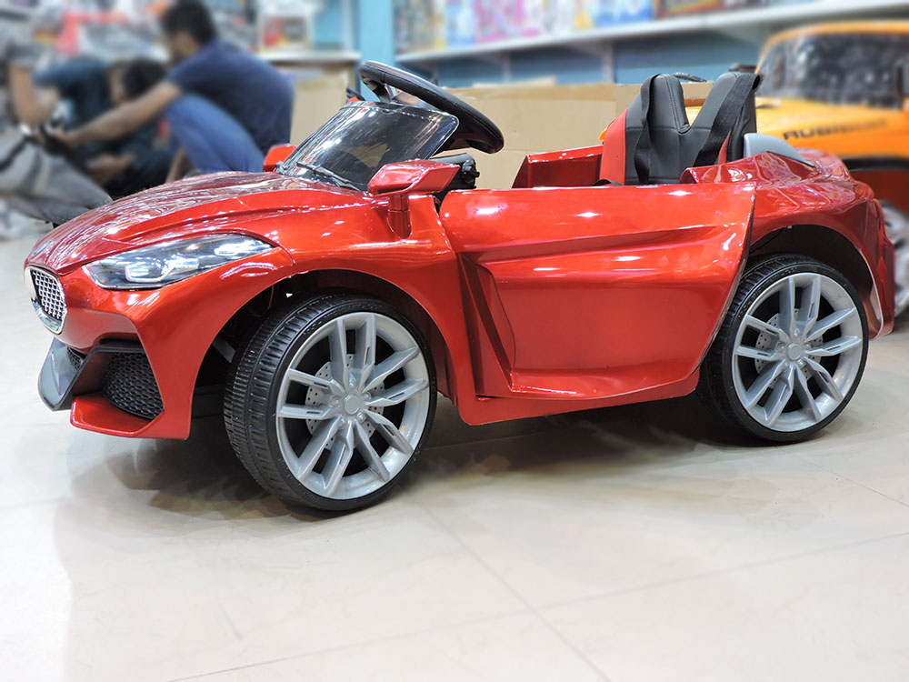 Kid'S Bmw Z4 Rechargeable Battery Operated Ride-On Swing Function Car With Remote 1 To 7 (Years) Paint Color