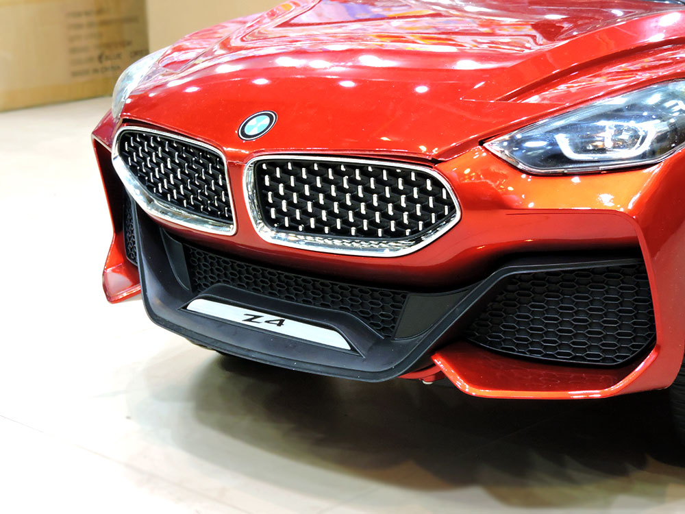 Kid'S Bmw Z4 Rechargeable Battery Operated Ride-On Swing Function Car With Remote 1 To 7 (Years) Paint Color