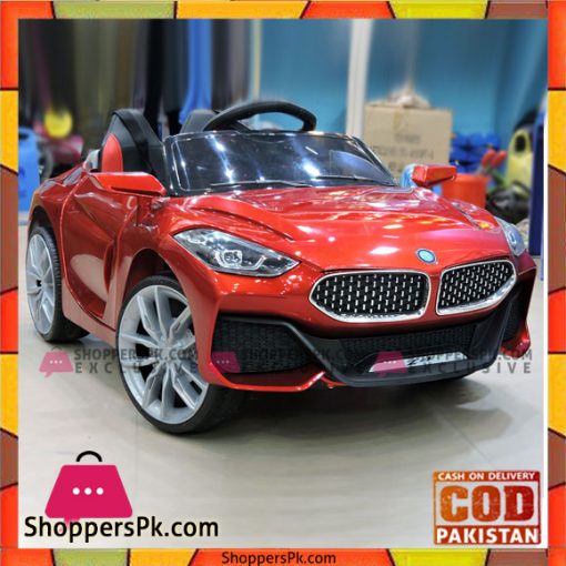 Kid's BMW Z4 Rechargeable Battery Operated Ride-on Swing Function Car with Remote 1 to 7 (Years) Paint Color