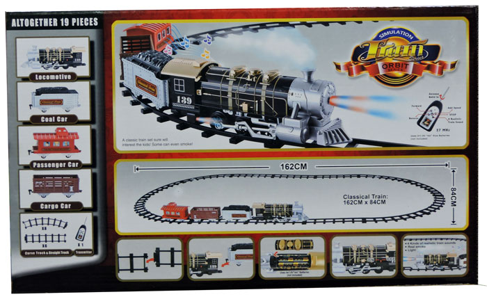 Simulation Train Orbit Series Toy For Kids