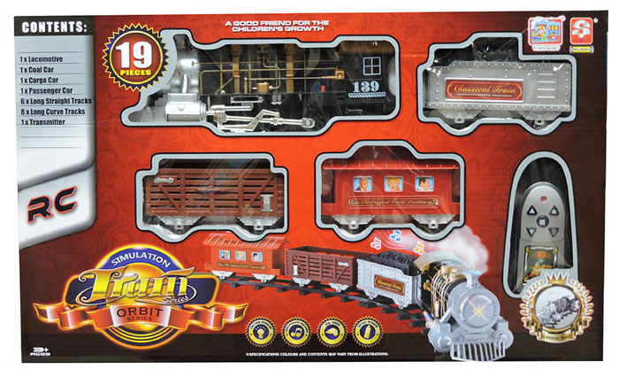 Simulation Train Orbit Series Toy For Kids