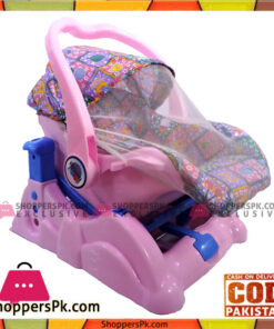 Mama Love Baby Swing+Carry Cot Pink