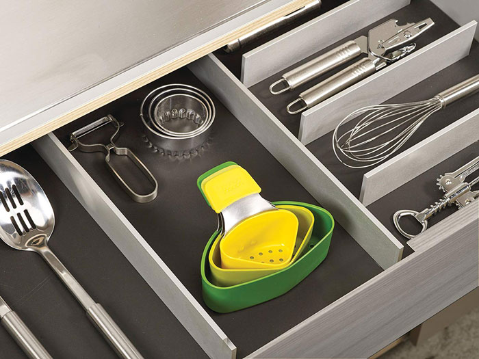 Nest Steam Stackable Steamer Basket Set With Three Compartments (3 Piece)