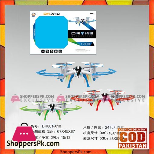 Remote Control Quadcopter with Live Camra DH861-X10
