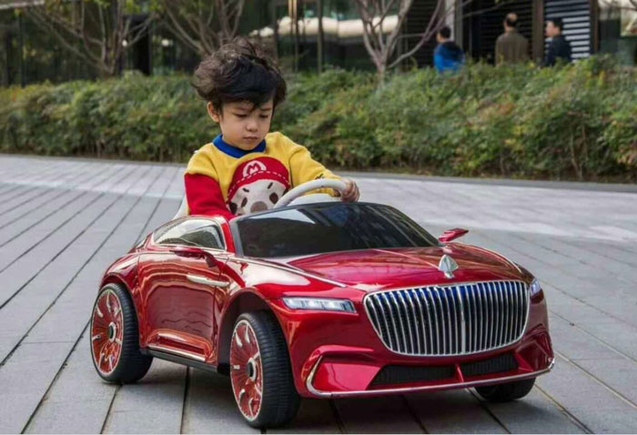 Kids Ride On Car Vision Mercedes Mayback 6