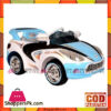 Ride On Car For Kids - Battery Operated - Blue &Amp; White - Jy-20C8