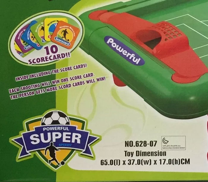 Soccer Superior Game Powerfull Zap 628-07