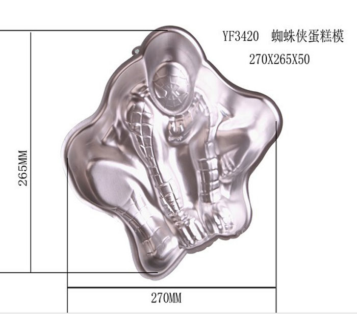 Spider-Man Cartoon Cake Mold Baking Supplies Cartoon Cake Mold