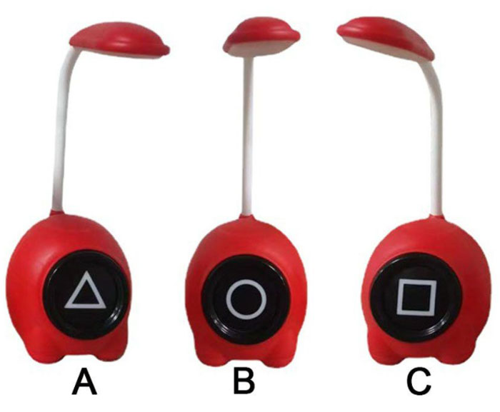 Squid Game Table Lamp Led Bedside Lamp