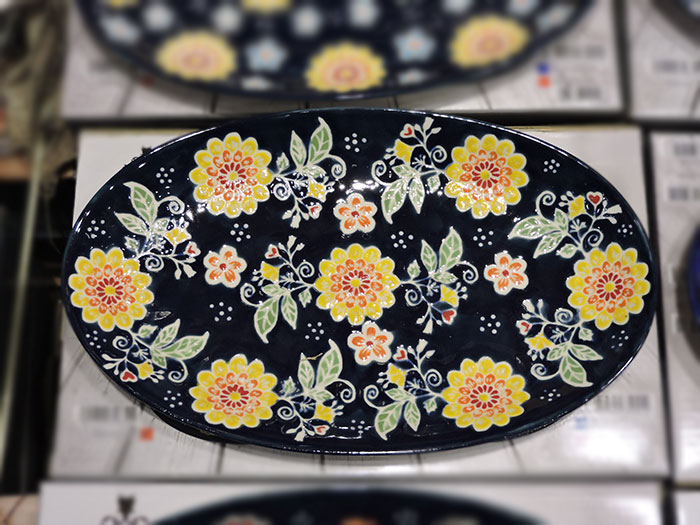 Super Dine Handpainted High Quality Stoneware Plate