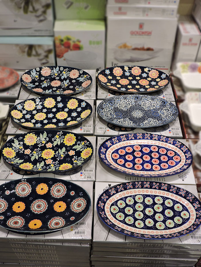 Super Dine Handpainted High Quality Stoneware Plate