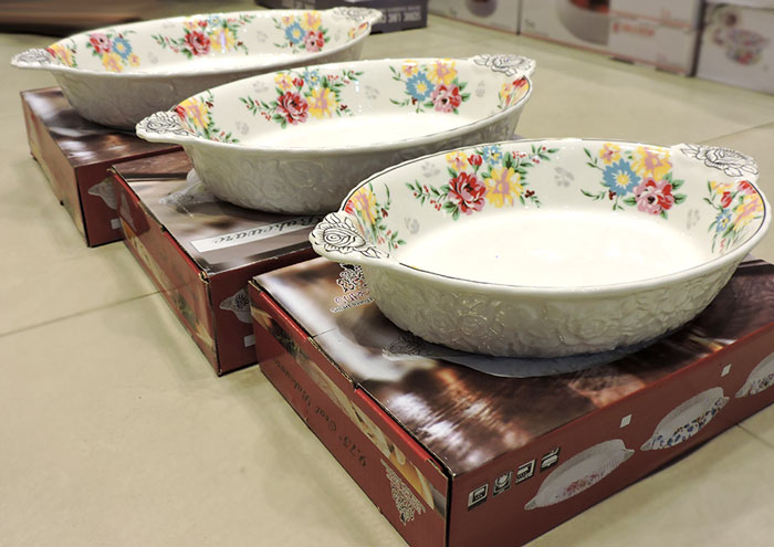 Superdine High Quality 3 Pcs Set Oval Bakeware 13.75&Quot; X 11.75&Quot; X 9.75&Quot; 4 Superdine High Quality 3 Pcs Set Oval Bakeware 13.75&Quot; X 11.75&Quot; X 9.75&Quot;