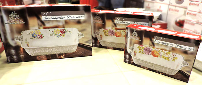 Superdine High Quality 3 Pcs Set Rectangle Bakeware 14