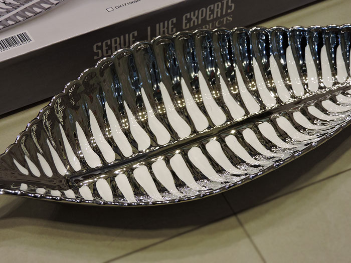 Superdine High Quality Bbq Serving Dish Leaf Dish