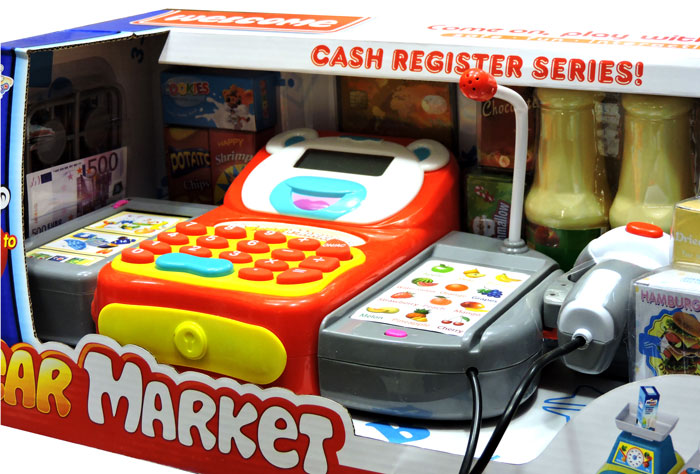 Toys Bear Market Cash Register Series