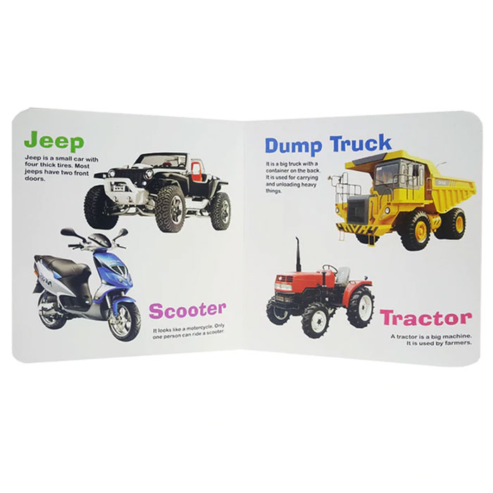 Transport- Board Book - My First Picture Book - 1590