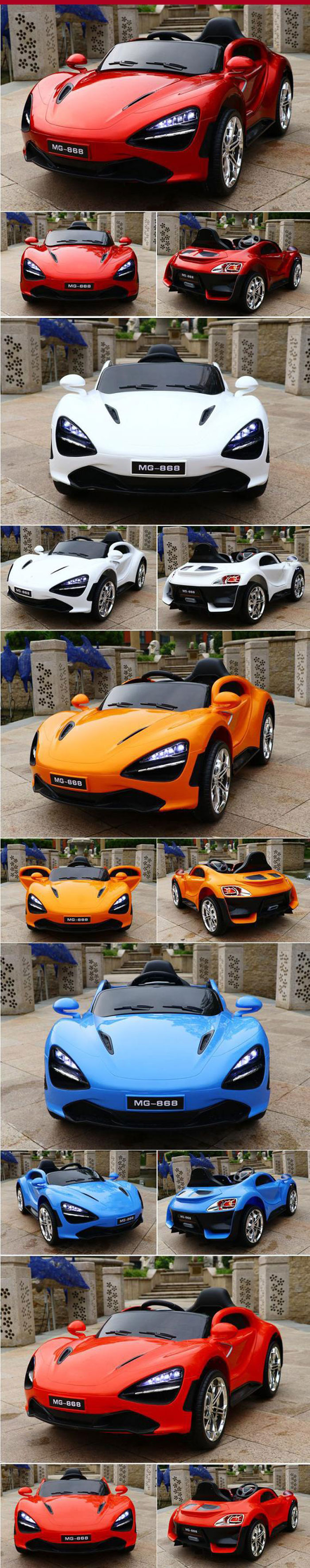 Four Wheels With Suspension Electric Toy Car 6V Double Battery and Drive Electric Toy Car