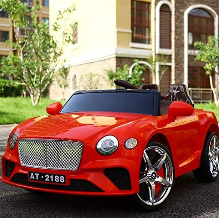 12V Ride On Car Bentley With Remote Control With Swing