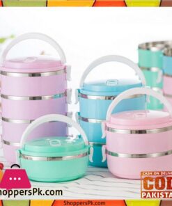 3 Layer Stainless Steel Thermal Insulated Stackable Lunch Box