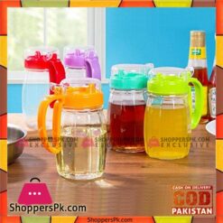 500ML Glass Oil Vinegar Sauce Bottle Dispenser