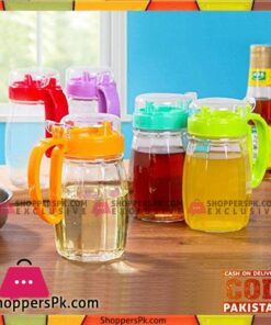 500ML Glass Oil Vinegar Sauce Bottle Dispenser