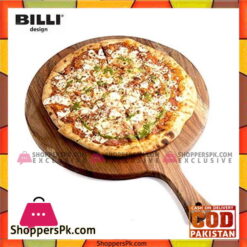 Billi Round Paddle Pizza Board (Large) WAPIZ-NW Thailand Made
