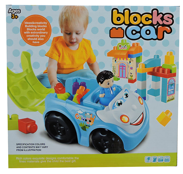 Block Car - 313T Toy For Kids