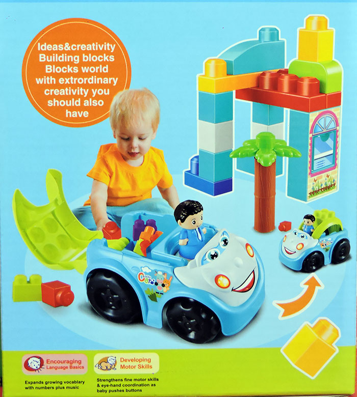 Block Car - 313T Toy For Kids