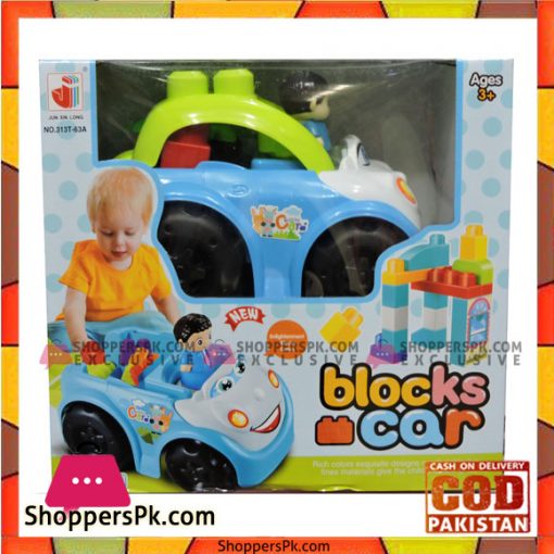 Block Car - 313T Toy For Kids