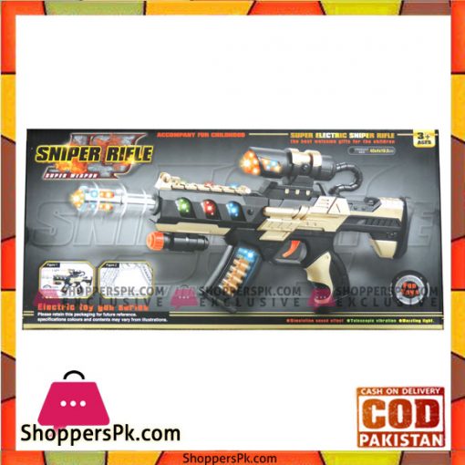 Electric Gun With Light Music Toy For Kids