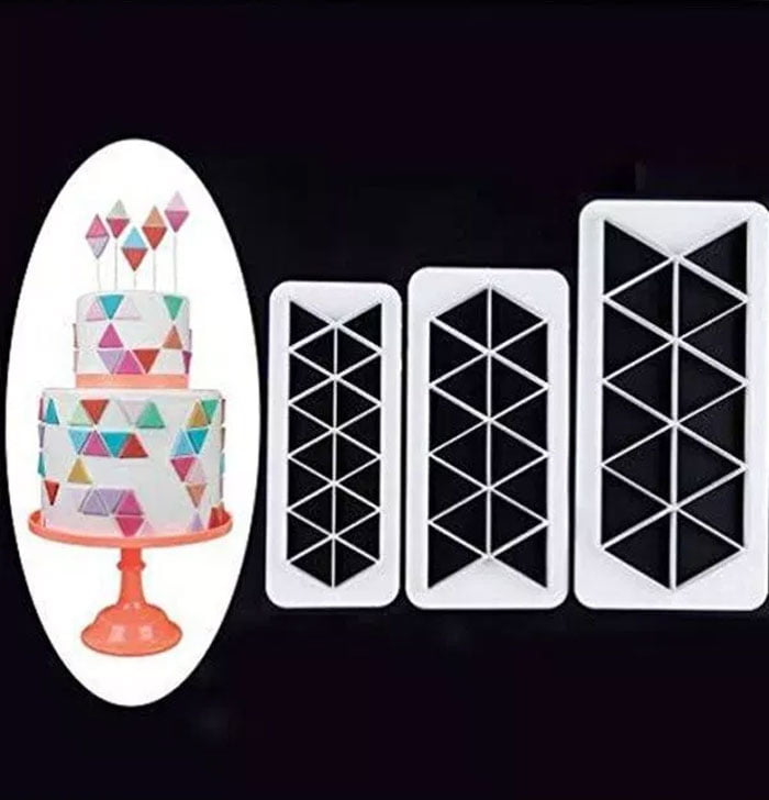 Geometric Multicutter Diamond Cylinder 3Pcs Set