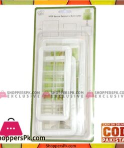 Geometric Multicutter Square 3Pcs Set