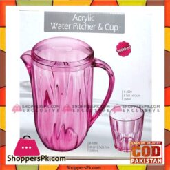 High Quality Acrylic Water Pitcher & Cup